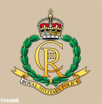 -RMP- Royal Military Police.