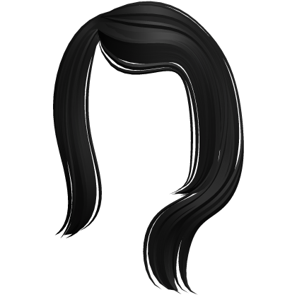 Scene Stylish 2000s Spiky Bangs (Black) Roblox item