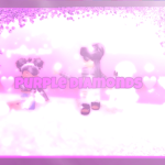 Purple diamonds!