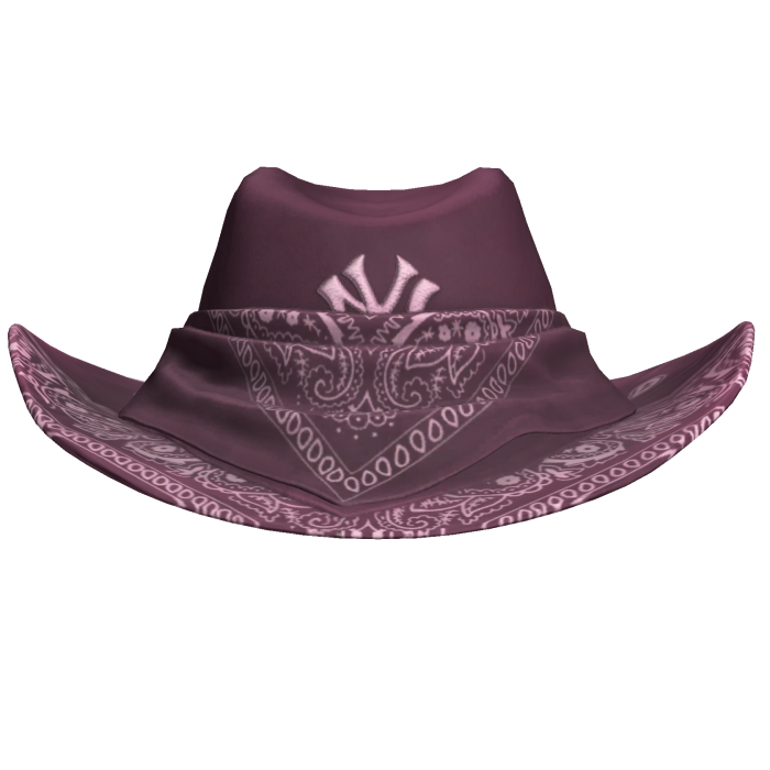 Pink NYC Bandana Cowboy Hat