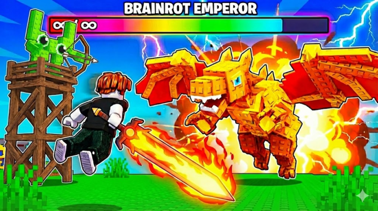You vs. Brainrot ⚔️ screenshot 1