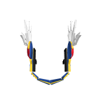 Letter U MODERN HELMET ART PLACEHOLDER