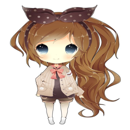 Anime Chibi Female 1 Roblox decal