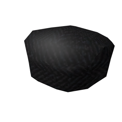 Black Flat Cap