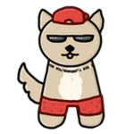 Surfer Doggo Roblox badge thumbnail