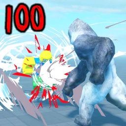100 Players vs 1 Gorilla icon