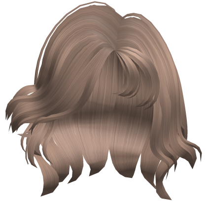 ♡ Kawaii Short Fluffy Hair (Milktea Brown) Roblox item