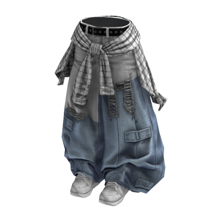 PatchworkGrungeSemiRippedDenimTears(WhiteLightBlue