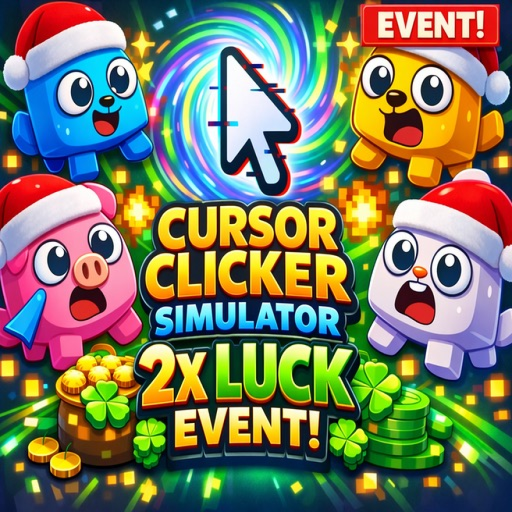 [2x LUCK🍀]🖱️ Cursor Clicker Simulator 🖱️  official Roblox game thumbnail
