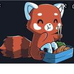 Red panda and me!