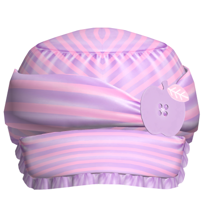 Cute 2000s Gyaru Apple Button In Pink Violet 