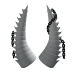 Chained Ice Dragon Horns