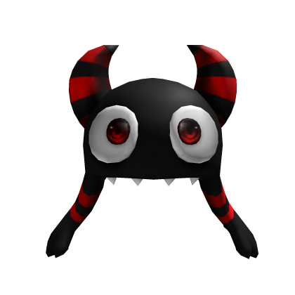 Monster Buddy Black Red