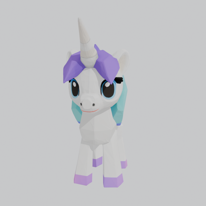 Low Poly Pets - Fantasy Pet Pack (18 Models) preview 8