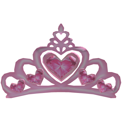  ♡ pretty princess pink tiara crown tweencore cute Roblox item