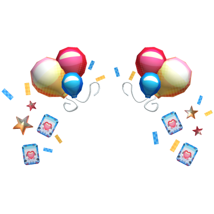 Jester Clown Decora Harajuku Cute Aura in Blue Roblox item