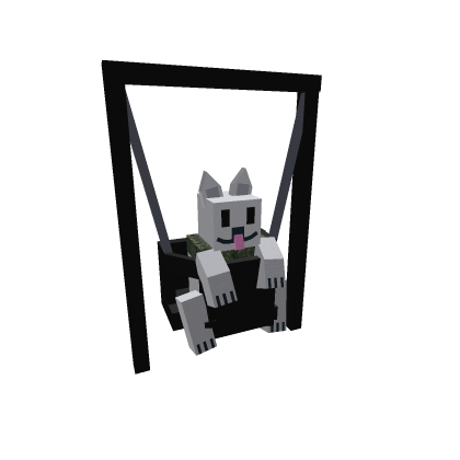 swinging doggo