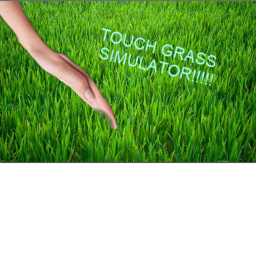 touching grass simulator