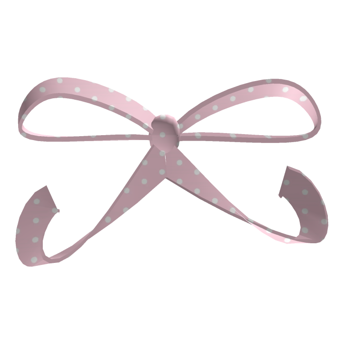 Cute Polka Dot Bow