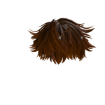 Messy Orange Hair With Stars