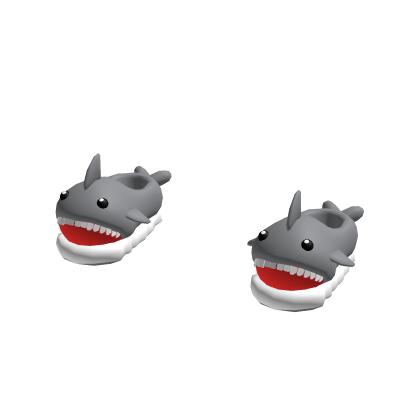 baby Shark Slippers  Grey Shark Shoes!