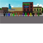 The Slender Family Fans