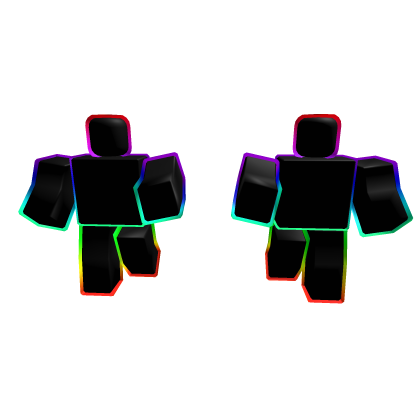 Cartoony Rainbow Followers: Back Roblox item
