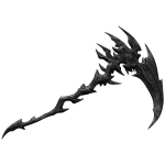 Tarnished Onyx Scythe