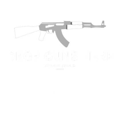 Drop Guns here White
