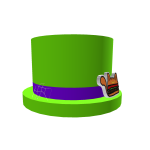 Pumpburg Tophat [Green & Purple] (Code: PBTHGP)