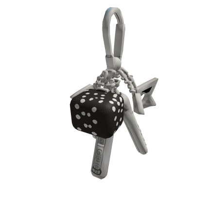 Star Dice Keychain