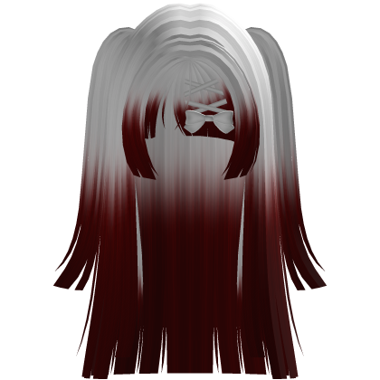 White to Red Jirai Kei Gothic Hime Doll ⍀ Roblox item