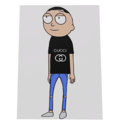 Meme Morty Gucci Cape Roblox item