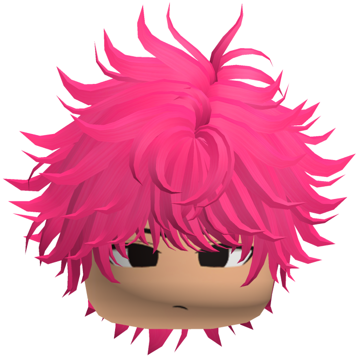 Moe Vkei Pink Long Messy Hair Combo
