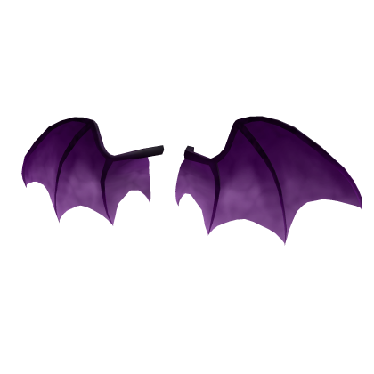 Purple Bat Wings