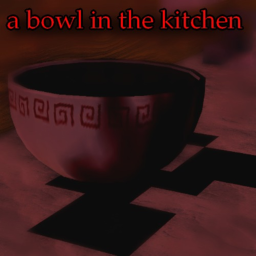 a bowl in the kitchen