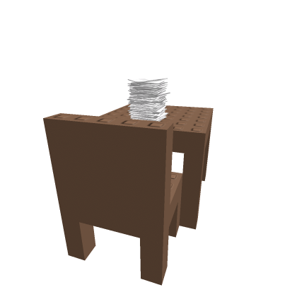 ashworthkid's models - school desk with chair and 