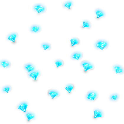 Emissive Glowing Diamonds