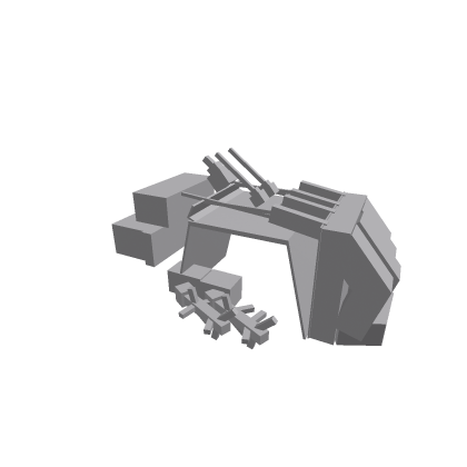 Bug Armor Big Fist Left Black