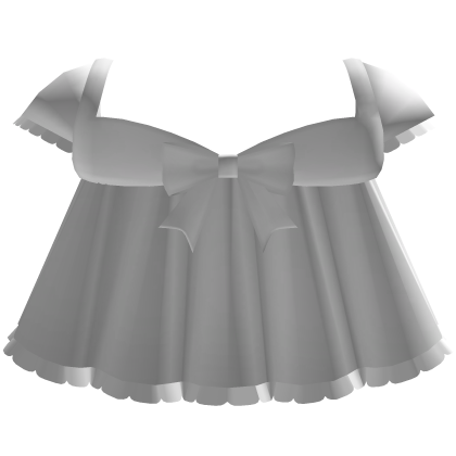 cutesy ruffled mini dress in white