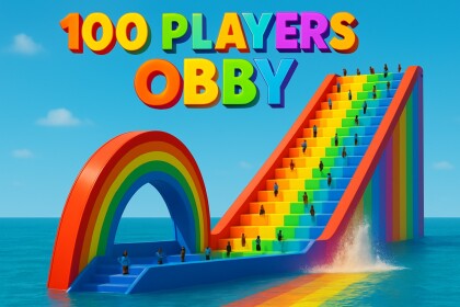 100 Players Obby
