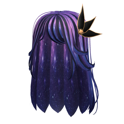 Korean Girl Hairstyle Galaxy Hair Roblox item