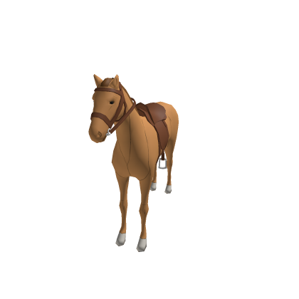 New Horse with tack