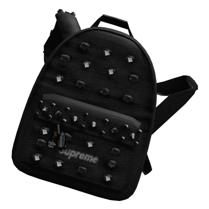 #Garra Suprme B.B Studded Black Backpack 3.0