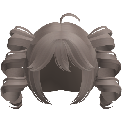 ash kawaii swirly popstar pigtails