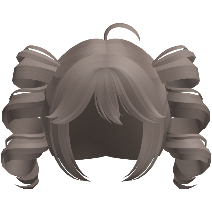 ash kawaii swirly popstar pigtails