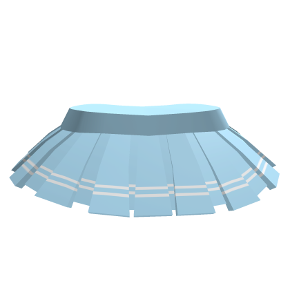 Chibi Doll Light Blue Tennis skirt Roblox
