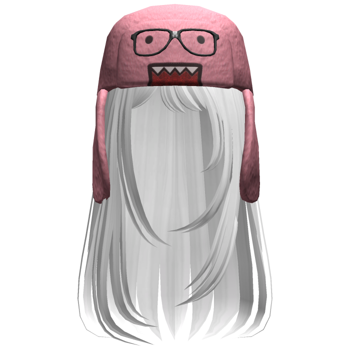 Domo Long Girl Hair White V3