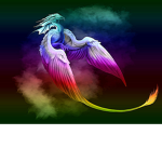 colorful dragons