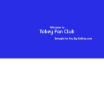 Tobey Fan Club